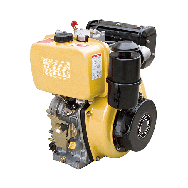 Air Cooled Single Cylinder 4-Stroke Diesel Engine 10HP for Agricultural Machinery 186F 