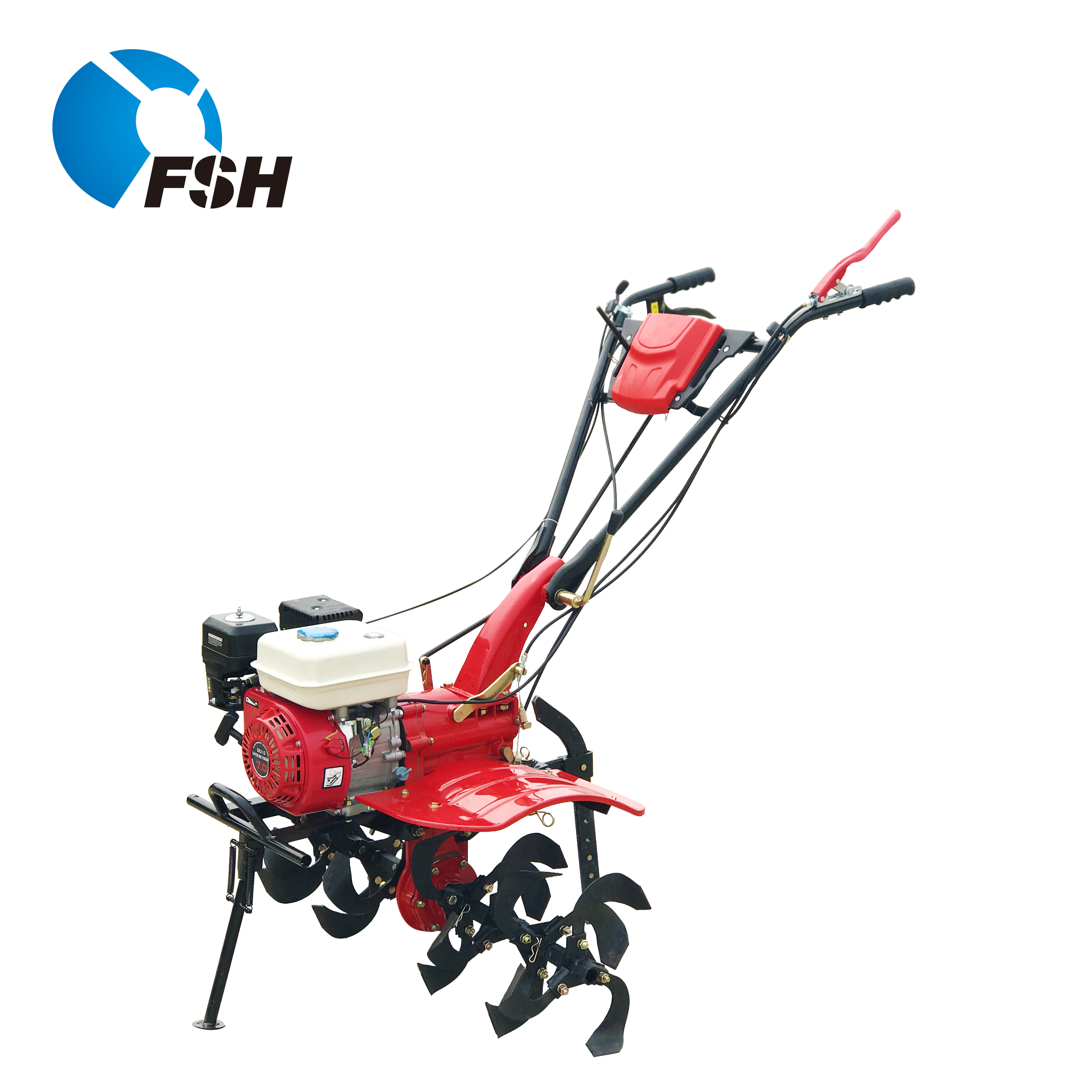 10HP Multi-function Mini Power Tiller Cultivator Diesel Rotary Tiller