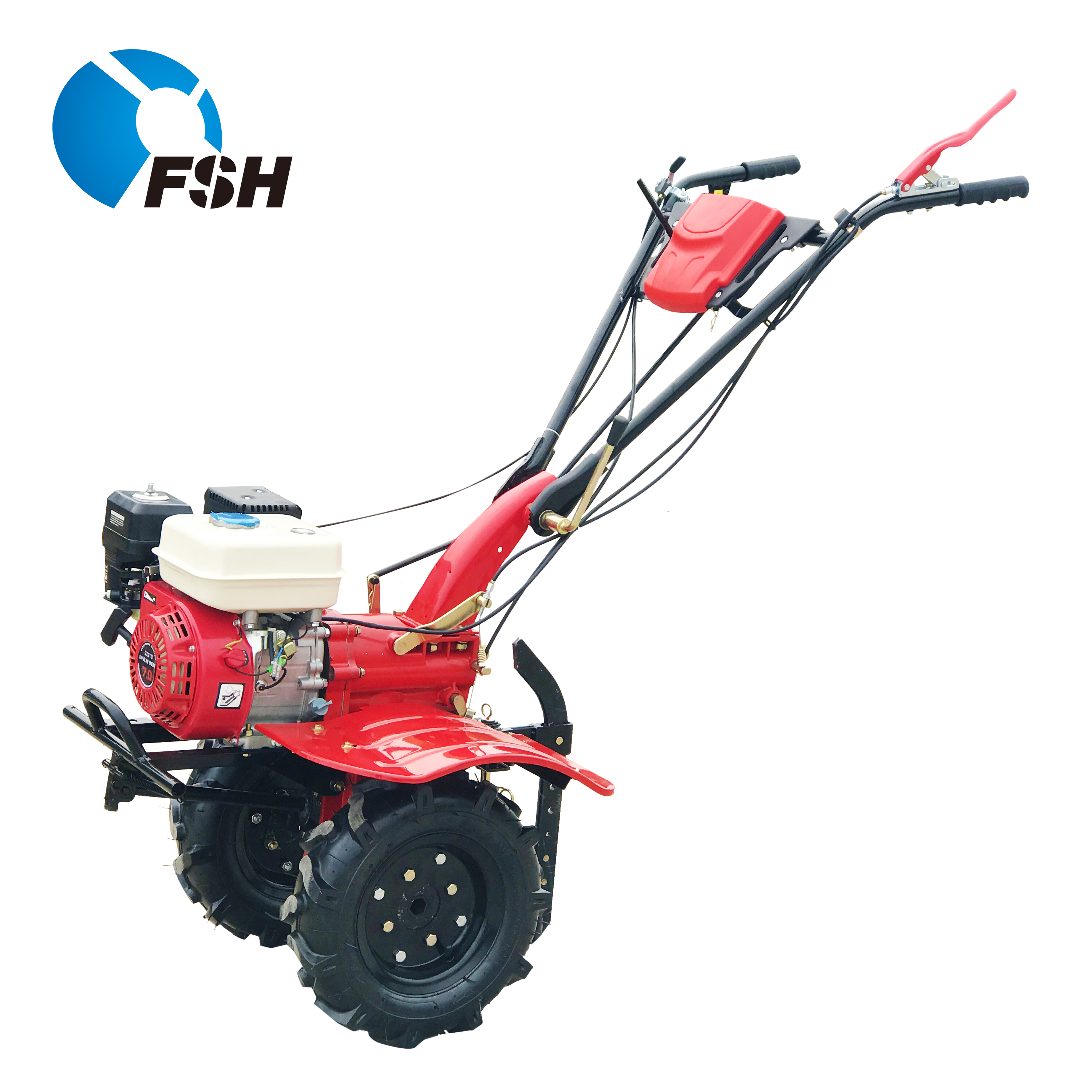 10HP Multi-function Mini Power Tiller Cultivator Diesel Rotary Tiller