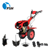 10HP Multi-function Mini Power Tiller Cultivator Diesel Rotary Tiller