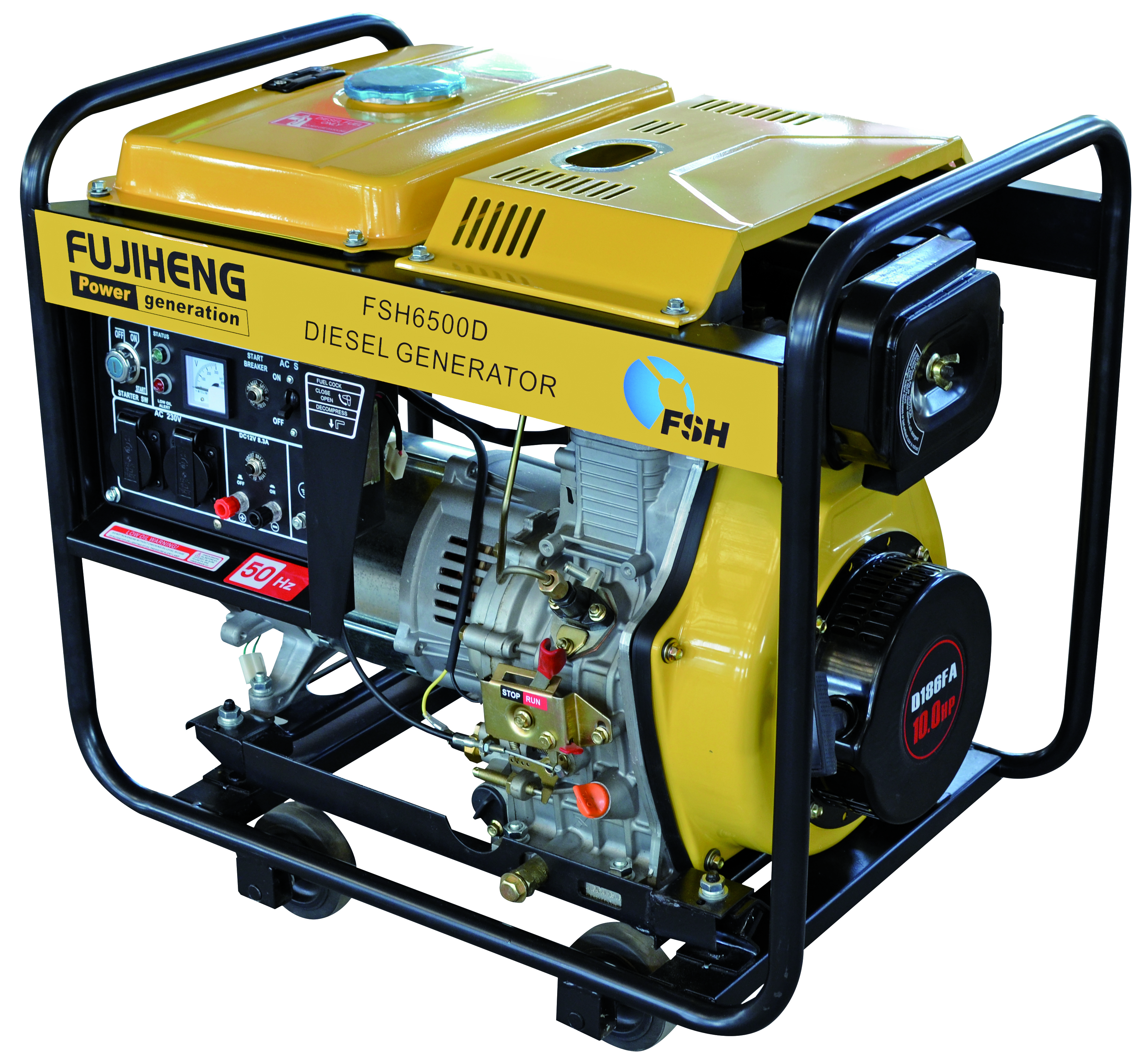 Open Frame Air-Cooled Diesel Generator