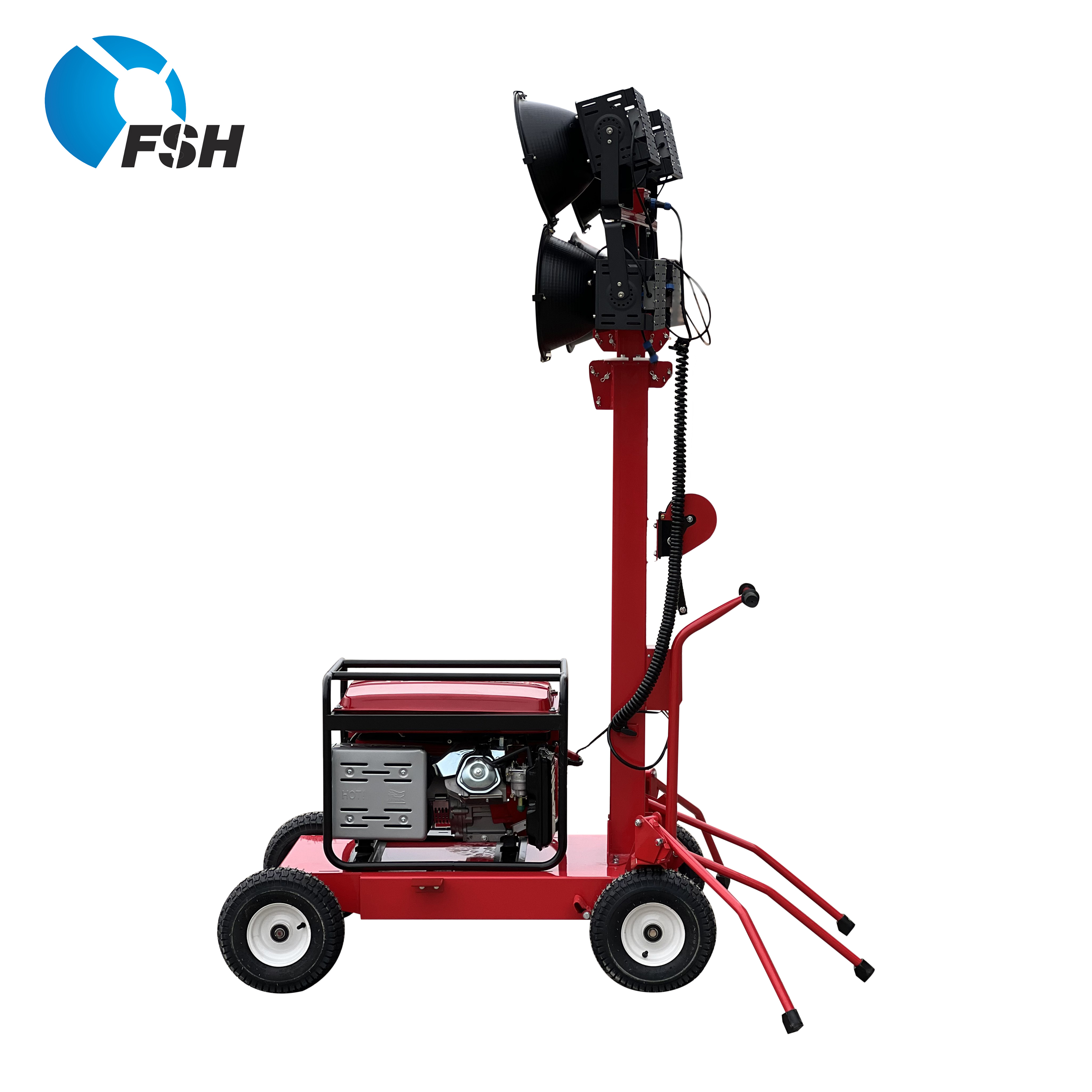 Portable Outdoor Light Tower Mobile Lighthouse Outdoor Light Tower Diesel Generator Light Tower Mobile Light Tower