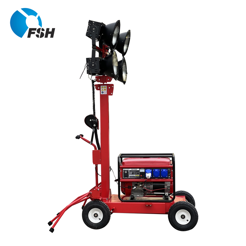Portable Outdoor Light Tower Mobile Lighthouse Outdoor Light Tower Diesel Generator Light Tower Mobile Light Tower