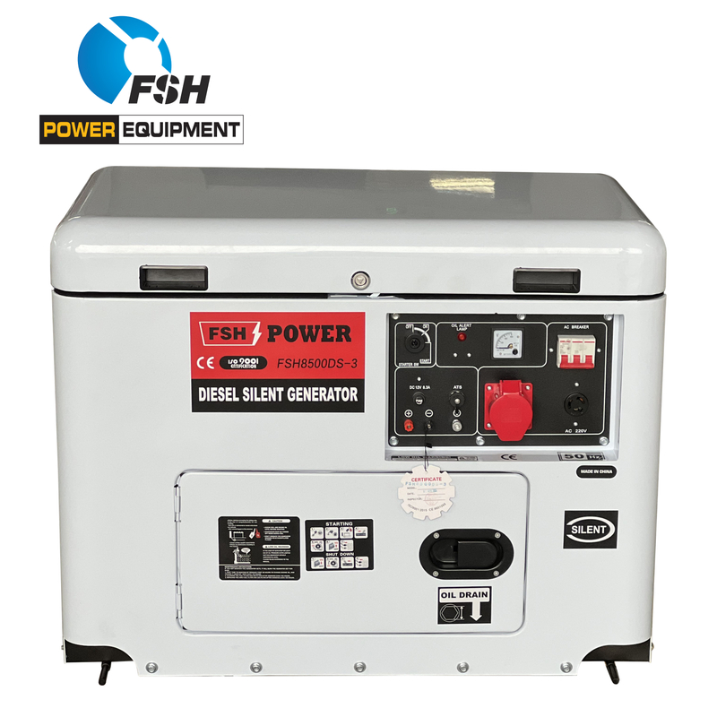 Diesel Silent Generator Kama Kipor 5kw 6kw 7kw 10kw