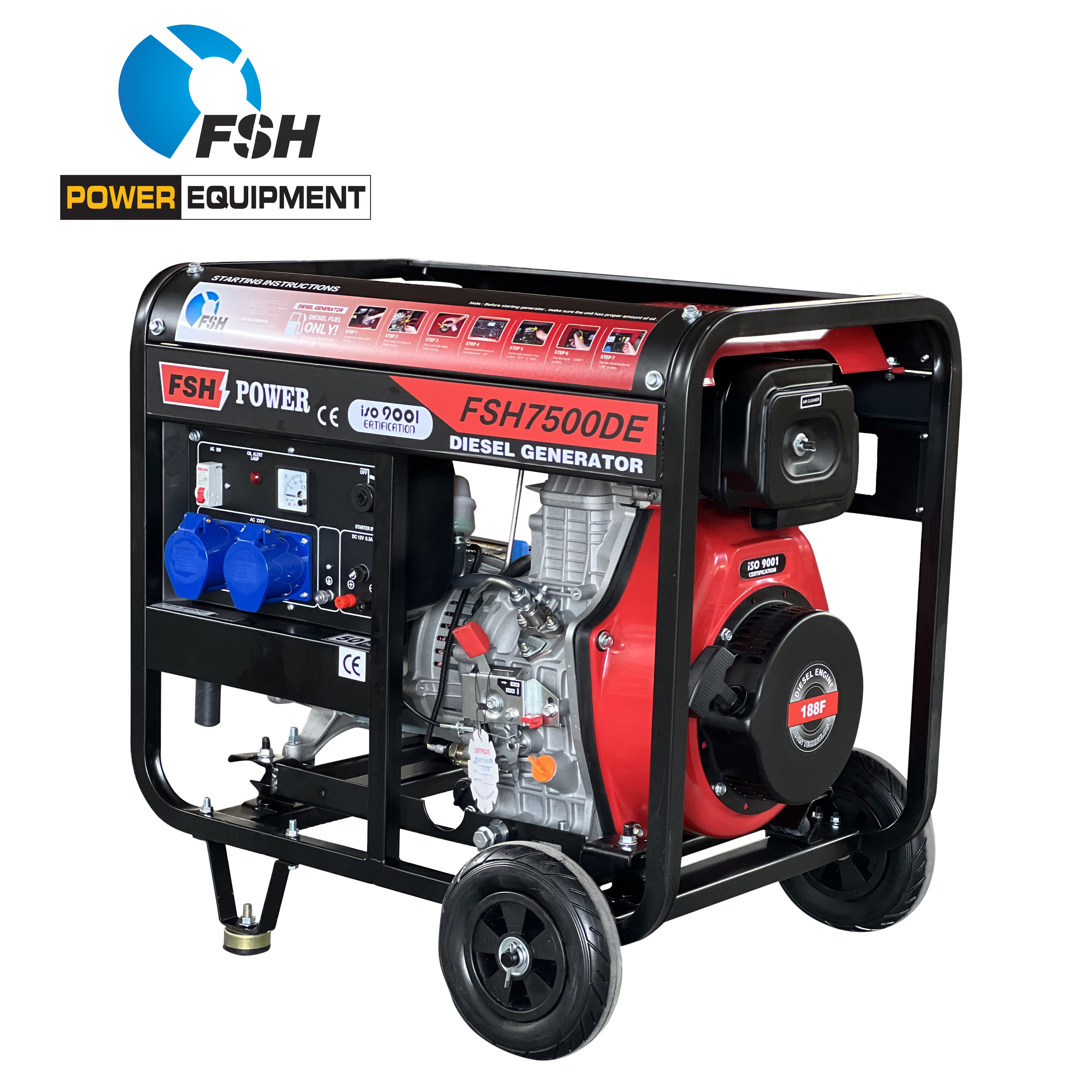 Diesel Generator KDE6500E KDE7500E KDE8500E