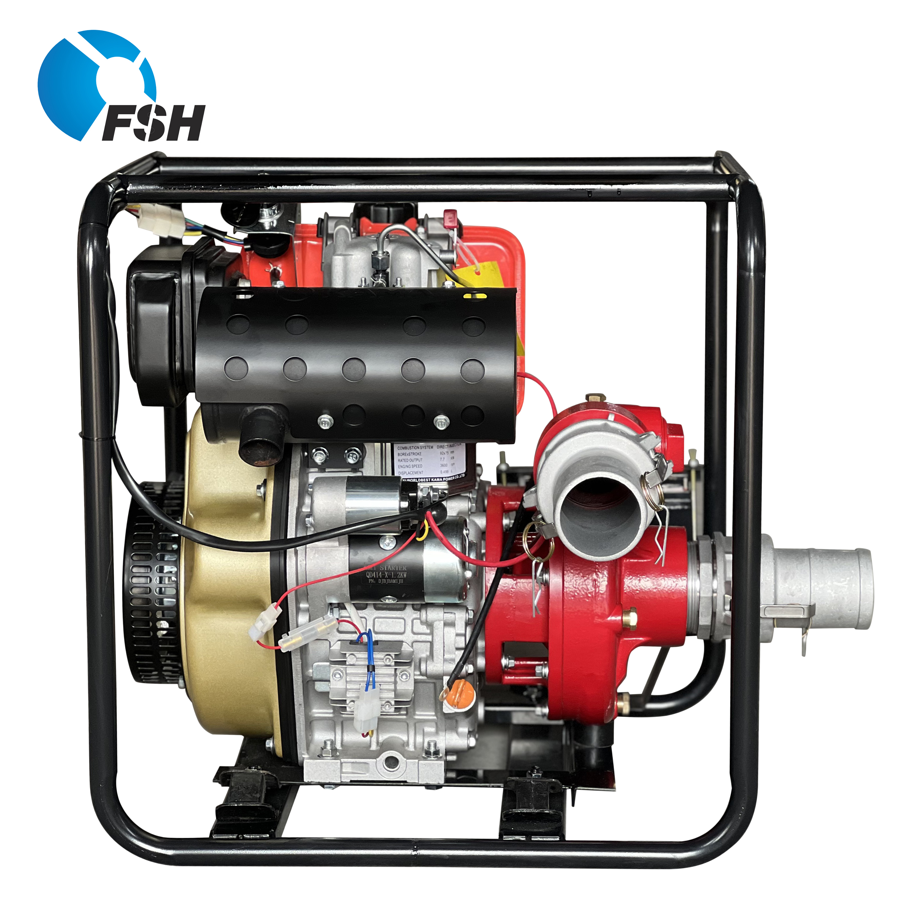 Diesel Water Pump Kama 3 Inch Fire High Pressure Pump