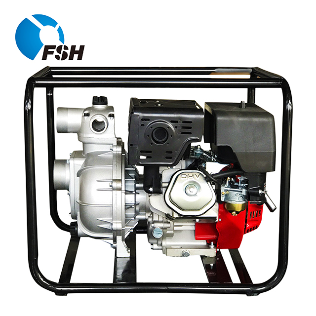 Portable High Pressure Gasoline Fire Fighting Water Pump