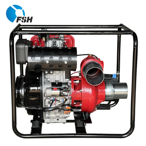 Diesel Portable Fire Engine Pumps Firefighters High-Efficiency Piston Pump For Fire Extinguishing