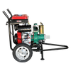 wheeled high pressure fire fighting pump for emergency water supply