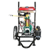 wheeled high pressure fire fighting pump for emergency water supply