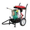 wheeled high pressure fire fighting pump for emergency water supply