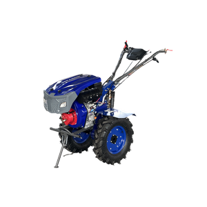 hand push gas powered walking tractor mini cultivator